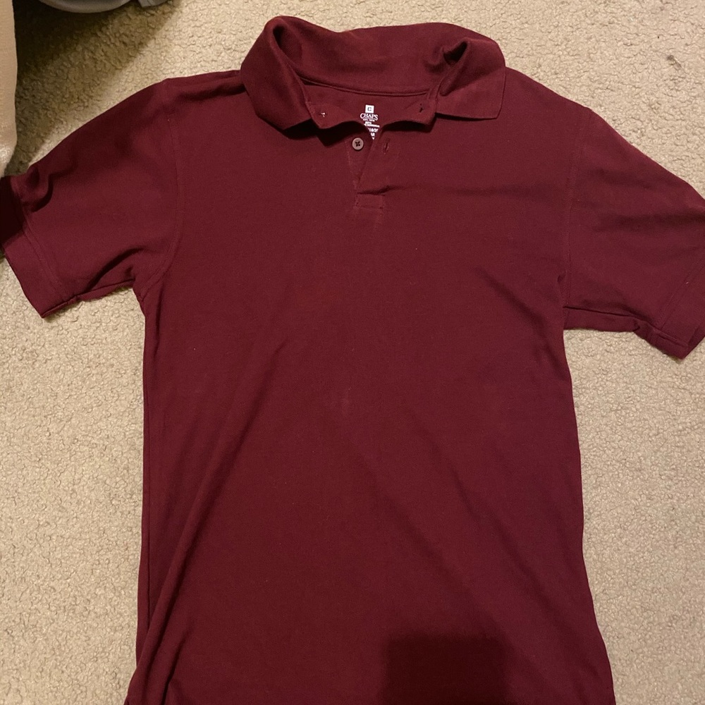 Maroon shirt